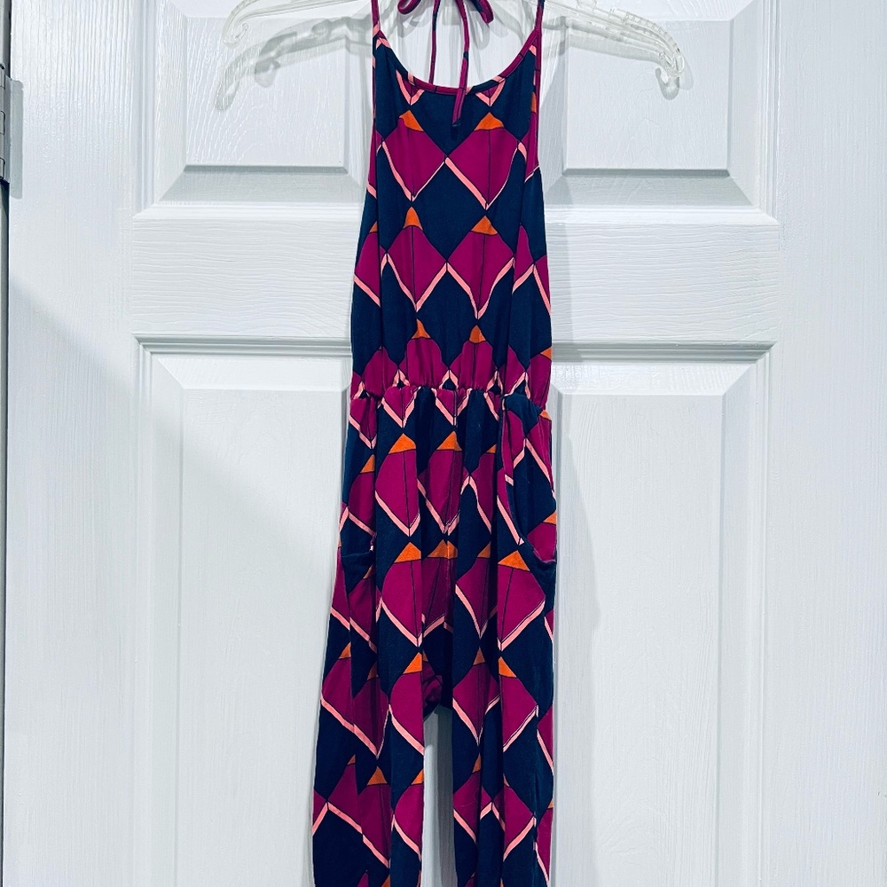 Fighting Eel Ava Sky fuchsia diamond jumper sz 3/4